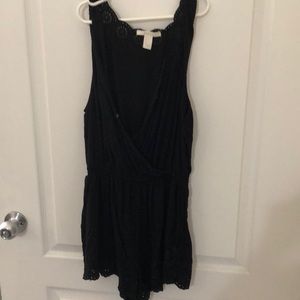 Black little romper!